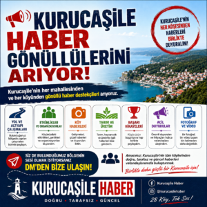 Kurucaşile Haber Gönüllülerini Arıyor